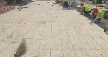 石家庄黄金麻荔枝面地铺案例