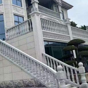 石家庄 芝麻白别墅，栏杆