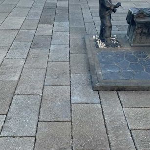 石家庄仿古石铺装效果