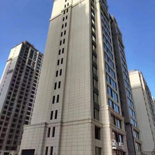 石家庄黄金麻高端小区，外墙干挂
