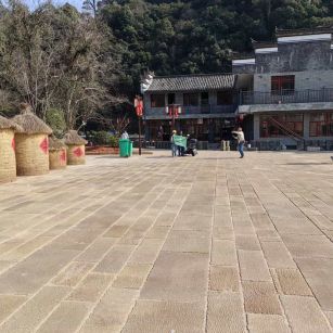 石家庄仿古石铺装效果