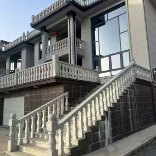 石家庄 芝麻白别墅阳台栏杆，楼梯栏杆