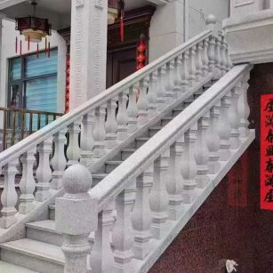 石家庄 天然石材 阳台庭院护栏、栏杆