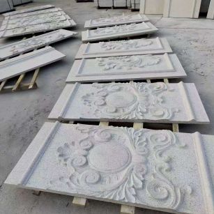 石家庄 芝麻白干挂雕花板