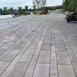 石家庄仿古石铺装效果