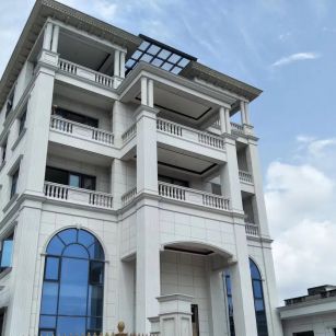 石家庄芝麻白别墅干挂效果展示