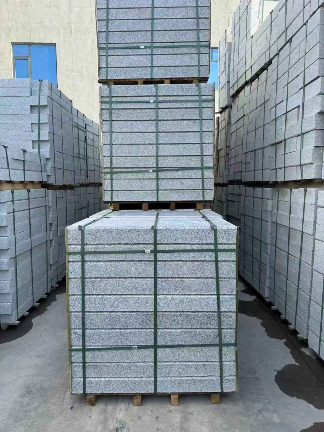 石家庄 公园台阶石
