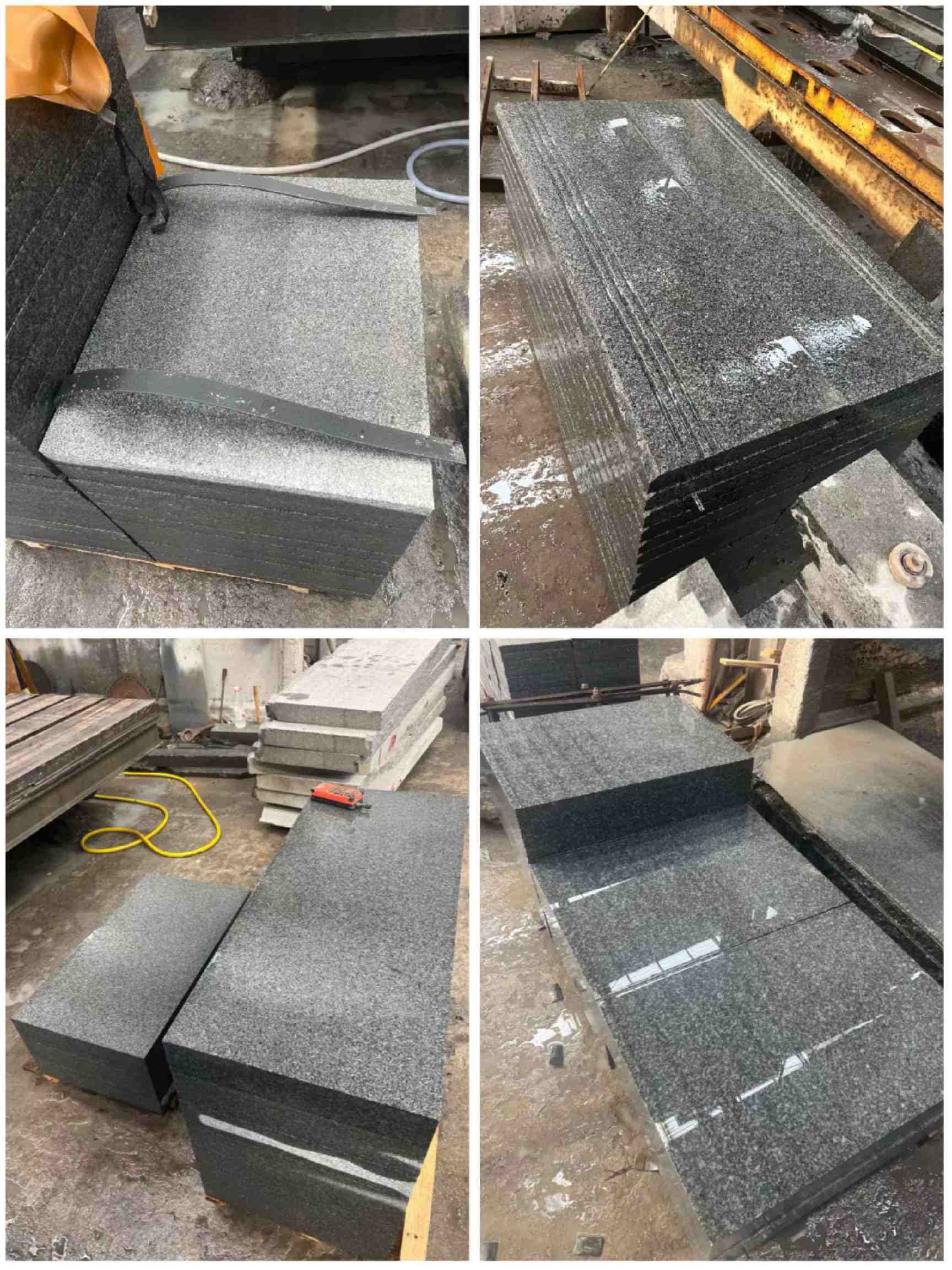 石家庄 芝麻黑地铺石材