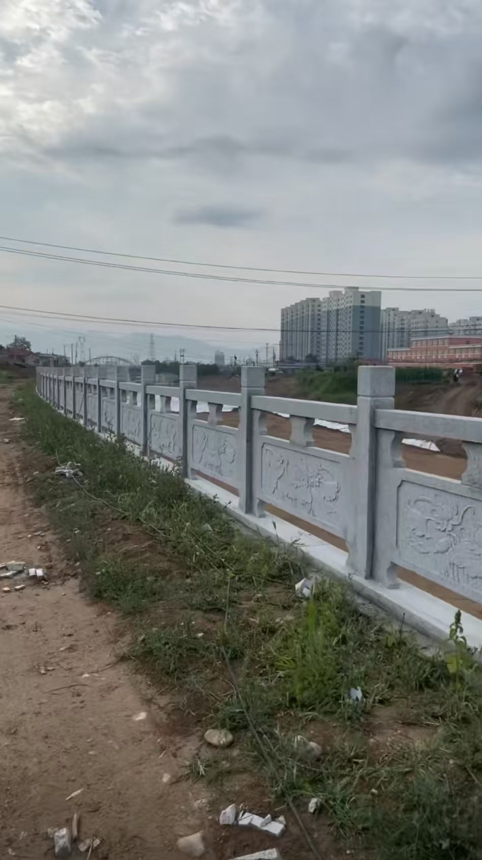 石家庄 石材河道栏杆
