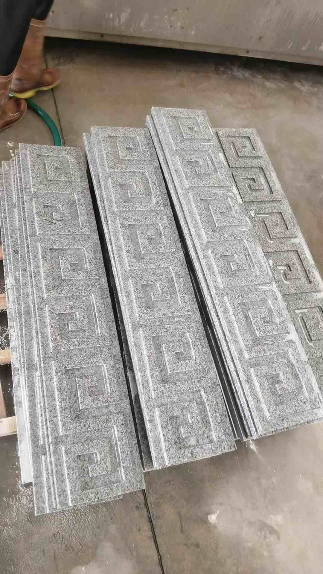 石家庄 别墅回纹线条，雕刻