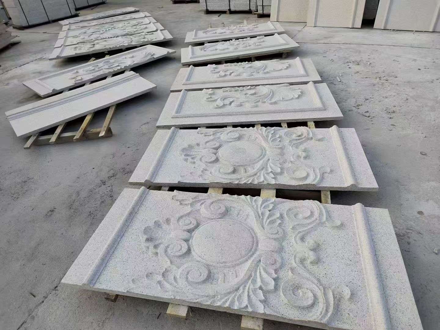 石家庄 芝麻白干挂雕花板