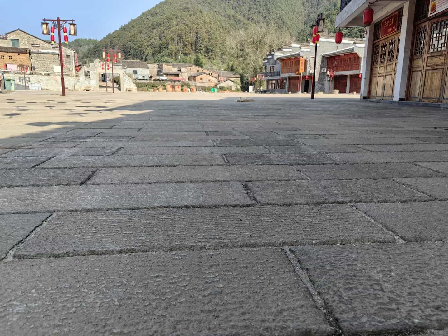 石家庄仿古石铺装效果