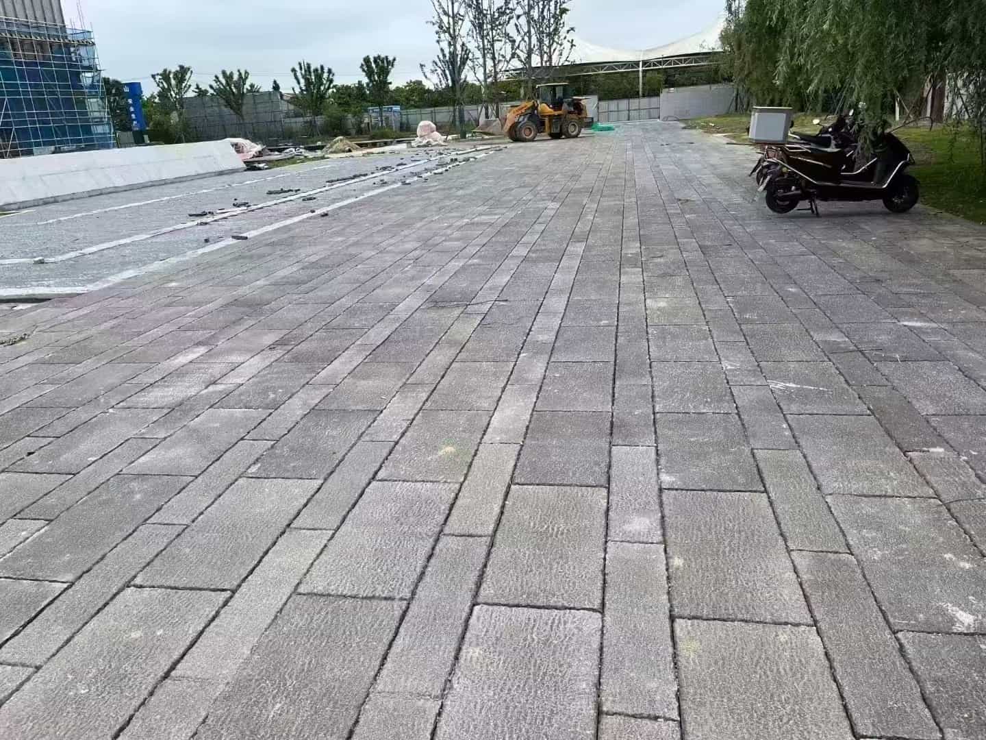石家庄仿古石铺装效果