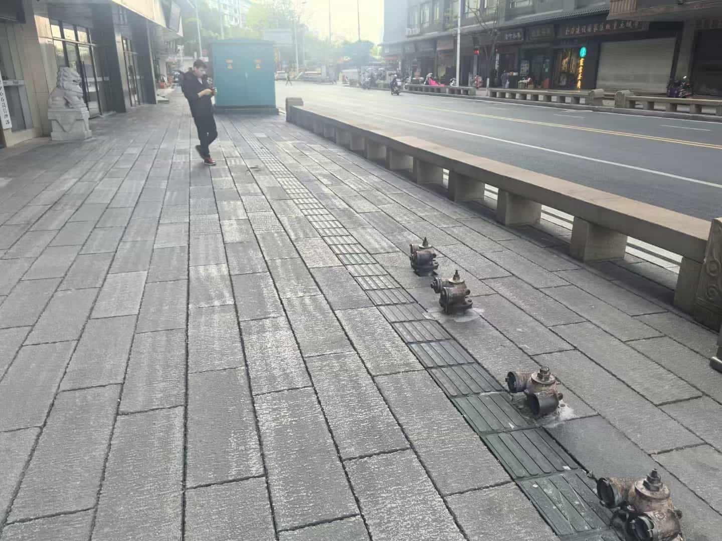 石家庄仿古石铺装效果