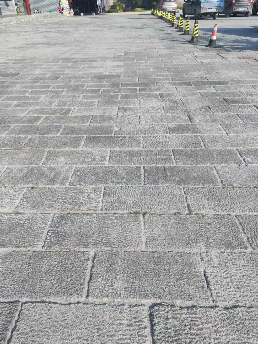 石家庄仿古石铺装效果