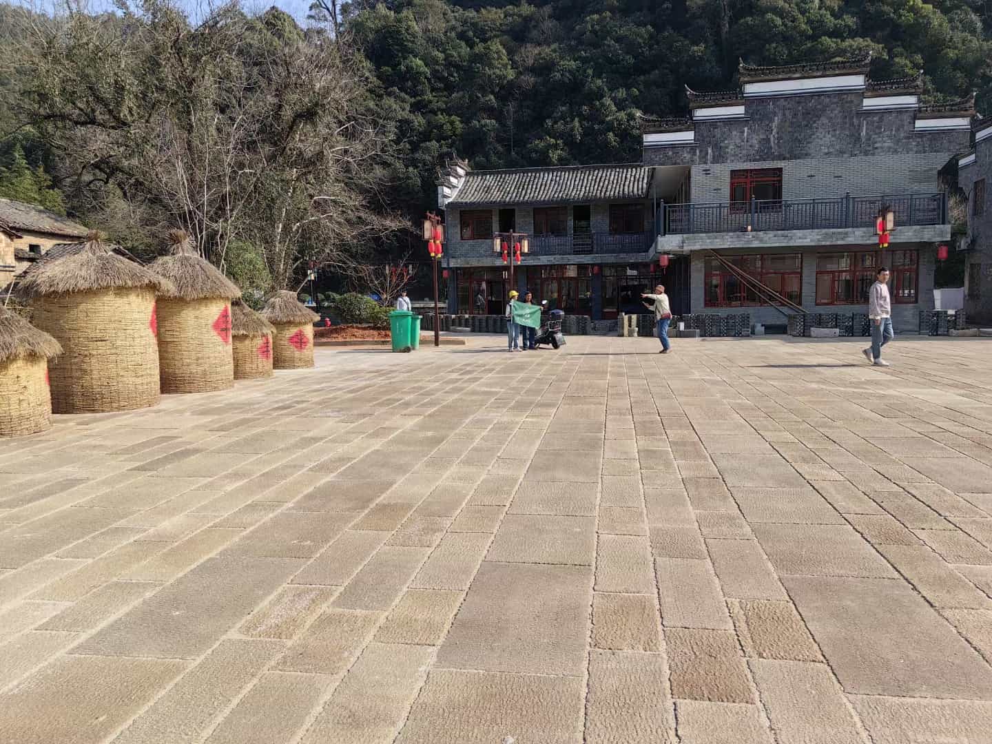 石家庄仿古石铺装效果