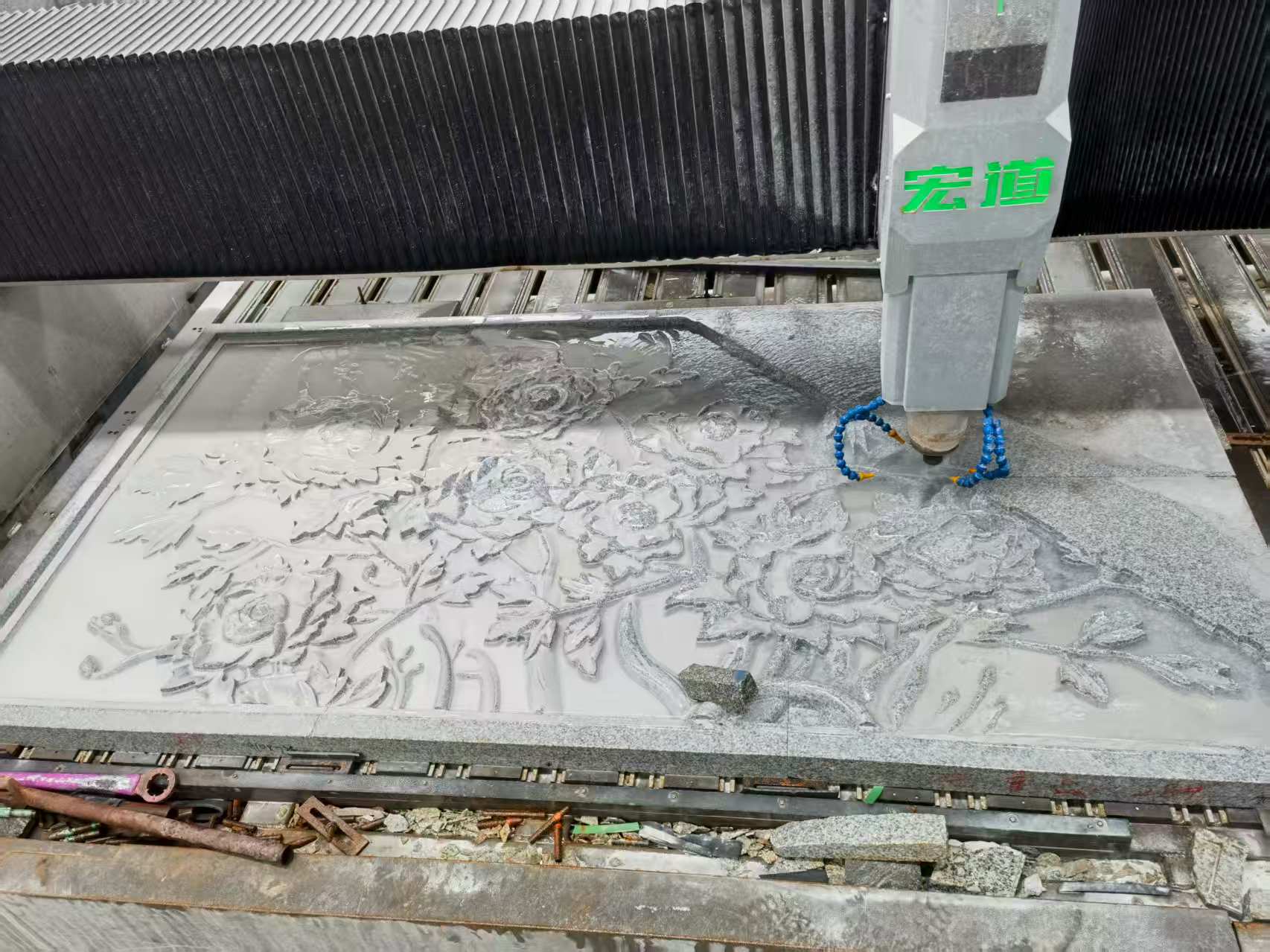 石家庄 别墅墙面石材雕刻