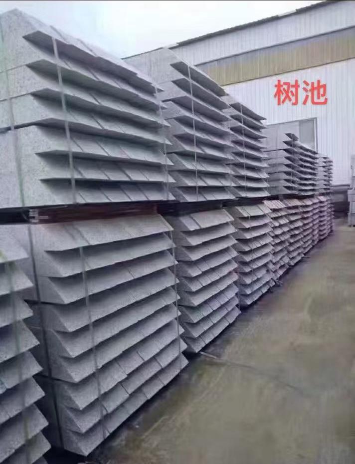 石家庄 芝麻灰切头树池